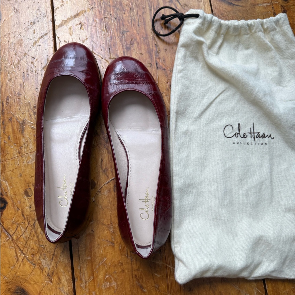 Cole Haan Women's Deep Red Loafers